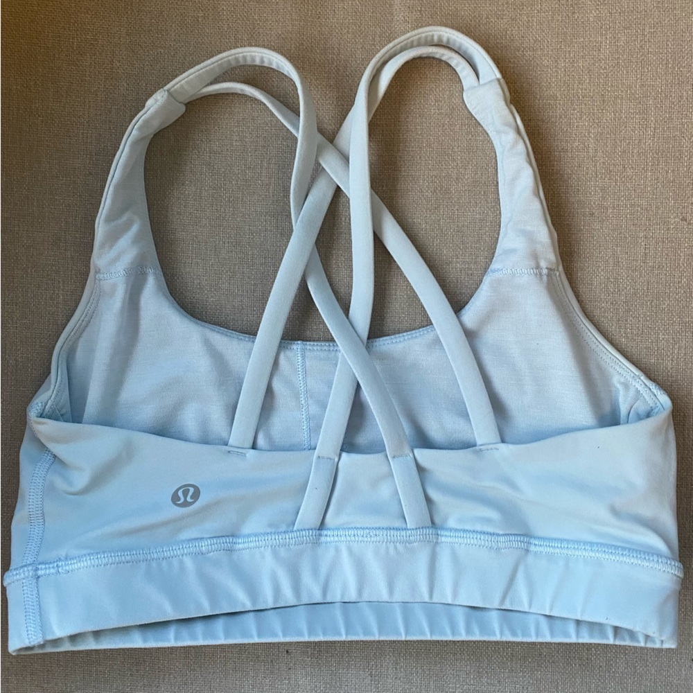 pastel blue lululemon bra